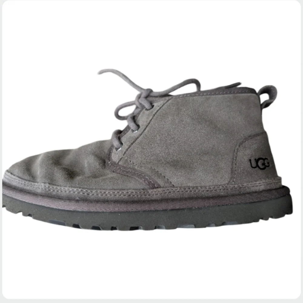UGG Neumel Chukka Boots Charcoal Gray Men's Size 6 EXCELLENT CONDITION